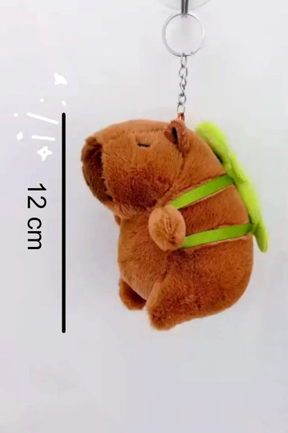 Kapibara Yeşil Sülfat Peluş Anahtarlık